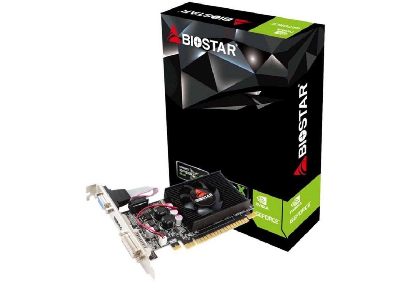 Biostar GeForce 210 Grafikkarte (1 GB) von Biostar