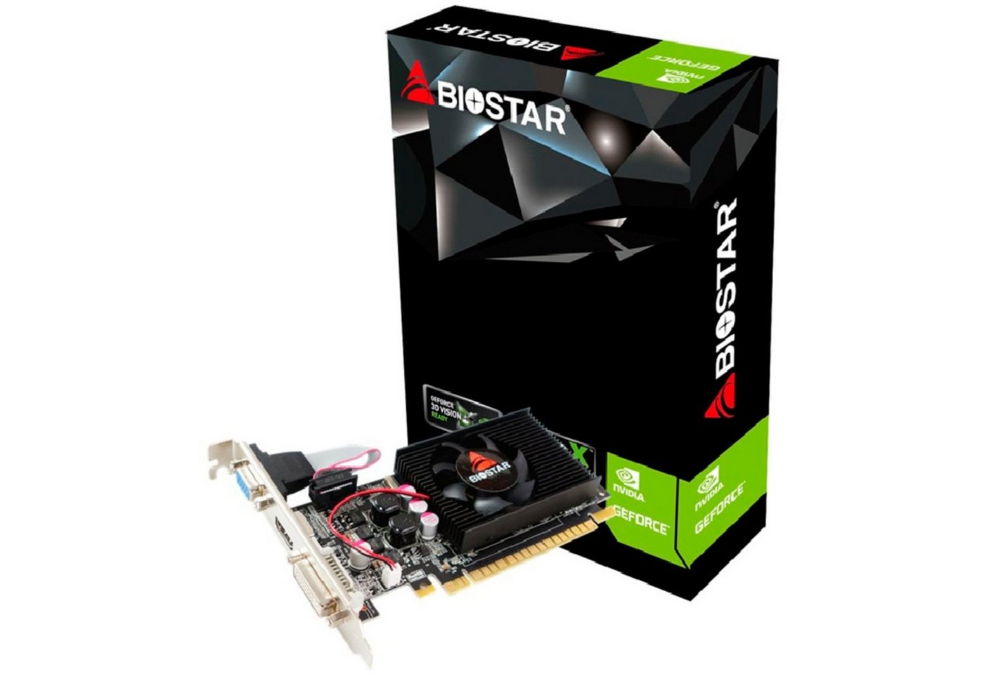 Biostar GeForce GT 610 Grafikkarte (2 GB) von Biostar