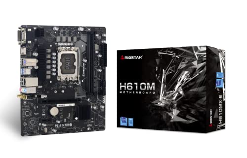 Biostar H610MX-E Mainboard (H610,S1700,mATX,Intel) von Biostar