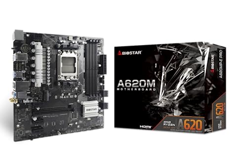 Biostar Mainboard A620MP-E Pro (A620,AM5,mATX,AMD) von Biostar