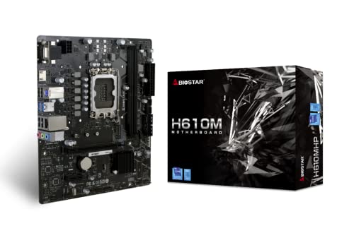 Biostar Mainboard H610MHP ((H610,S1700,mATX,Intel)) von Biostar