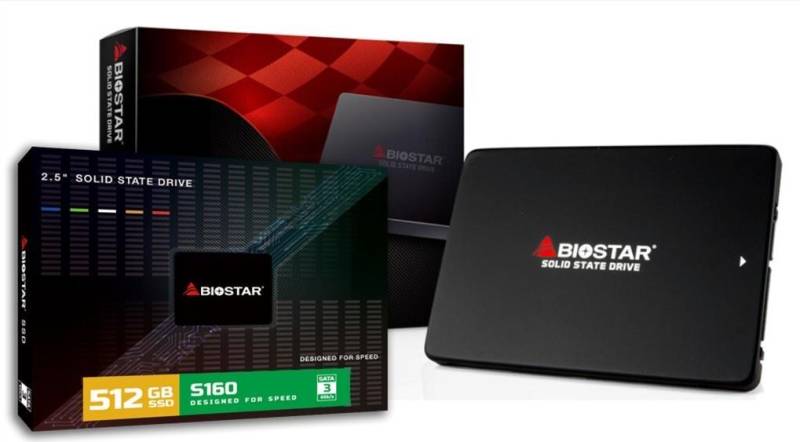 Biostar S160 512GB SATA SSD (SA102S2E35) von Biostar