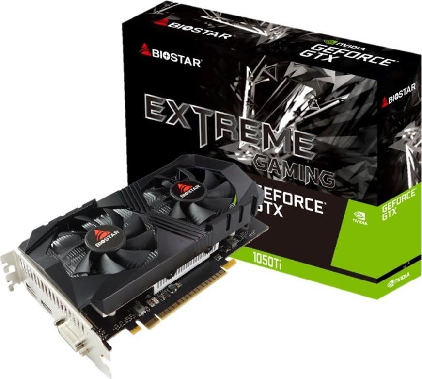 Biostar VN1055TF41 Grafikkarte NVIDIA GeForce GTX 1050 Ti 4 GB GDDR5 (VN1055TF41) von Biostar