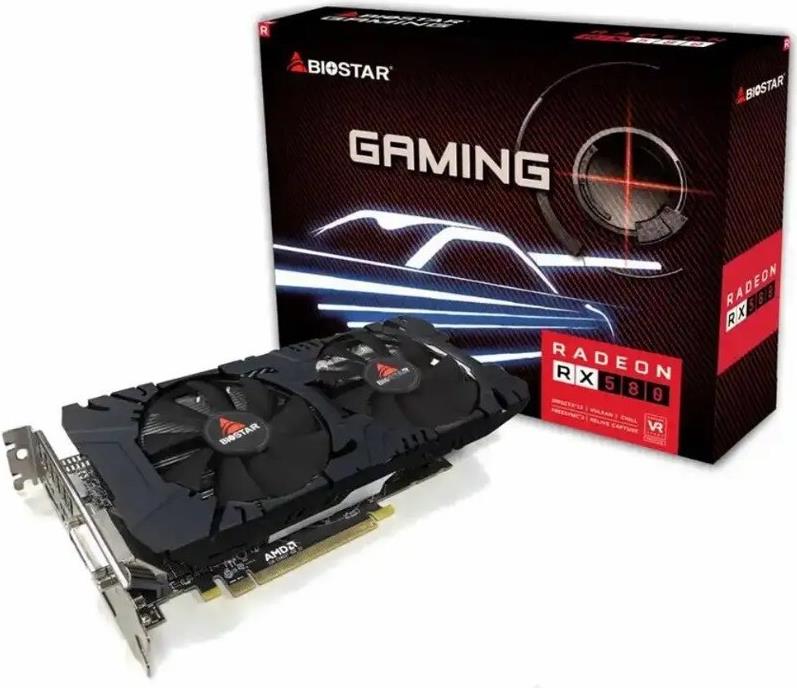 Grafikkarte BIOSTAR Radeon RX 580 8GB GDDR5 (VA5815TQ82) (VA5815TQ82) von Biostar