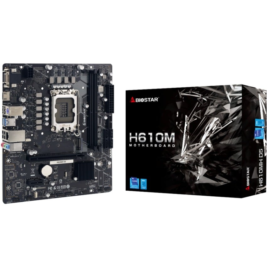 H610MH D5, Mainboard von Biostar