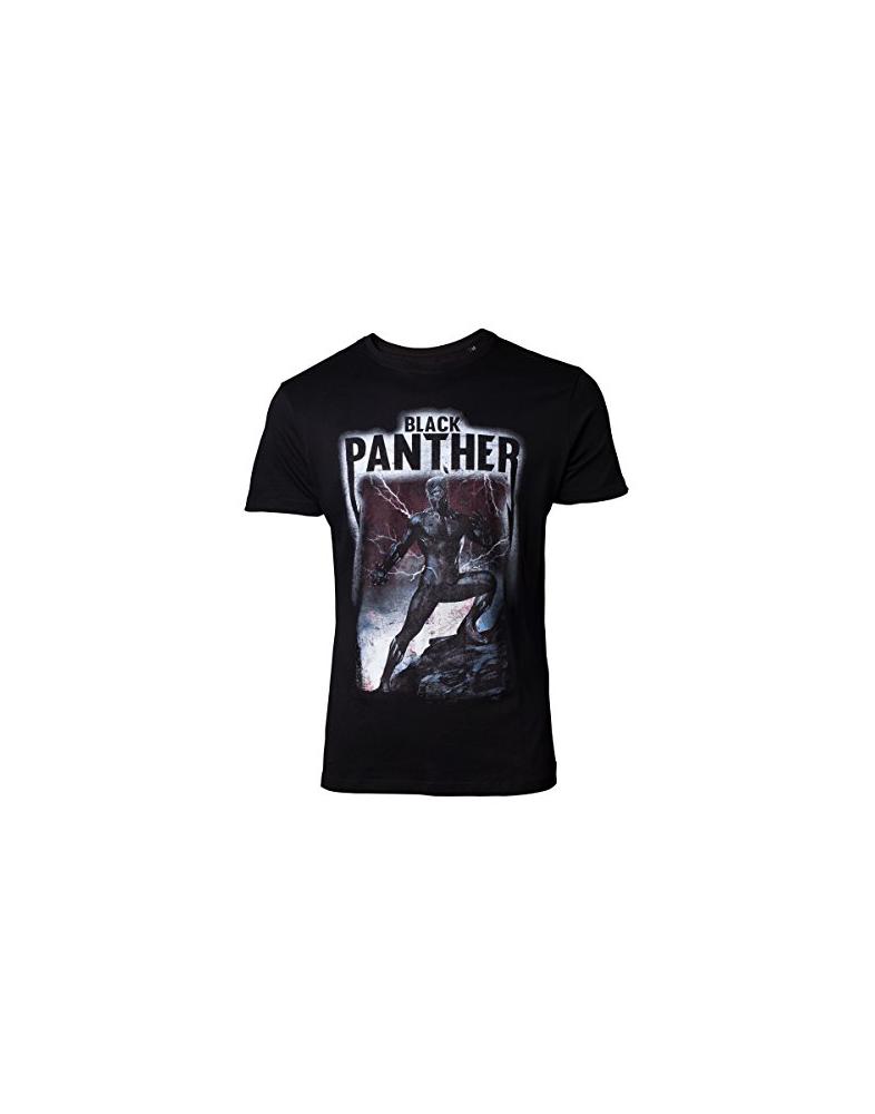 Bioworld Black Panther Herren T-Shirt L Schwarz von Bioworld