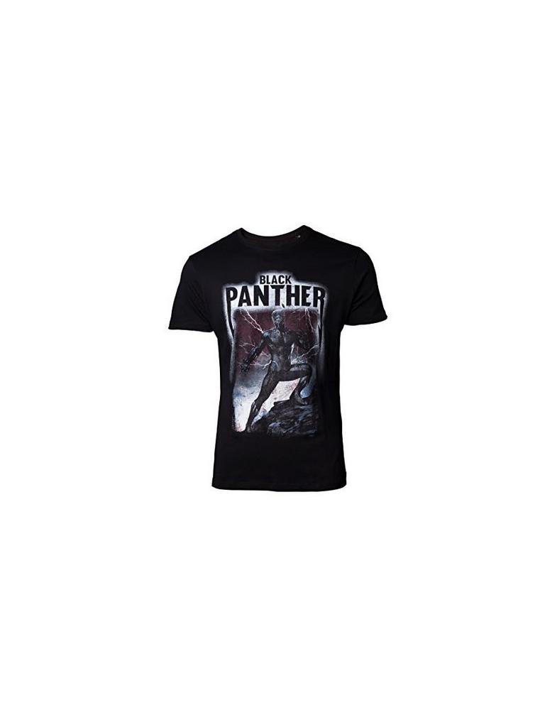 Black Panther T-Shirt Band Tee Inspired Herren - Schwarz -M- von Bioworld