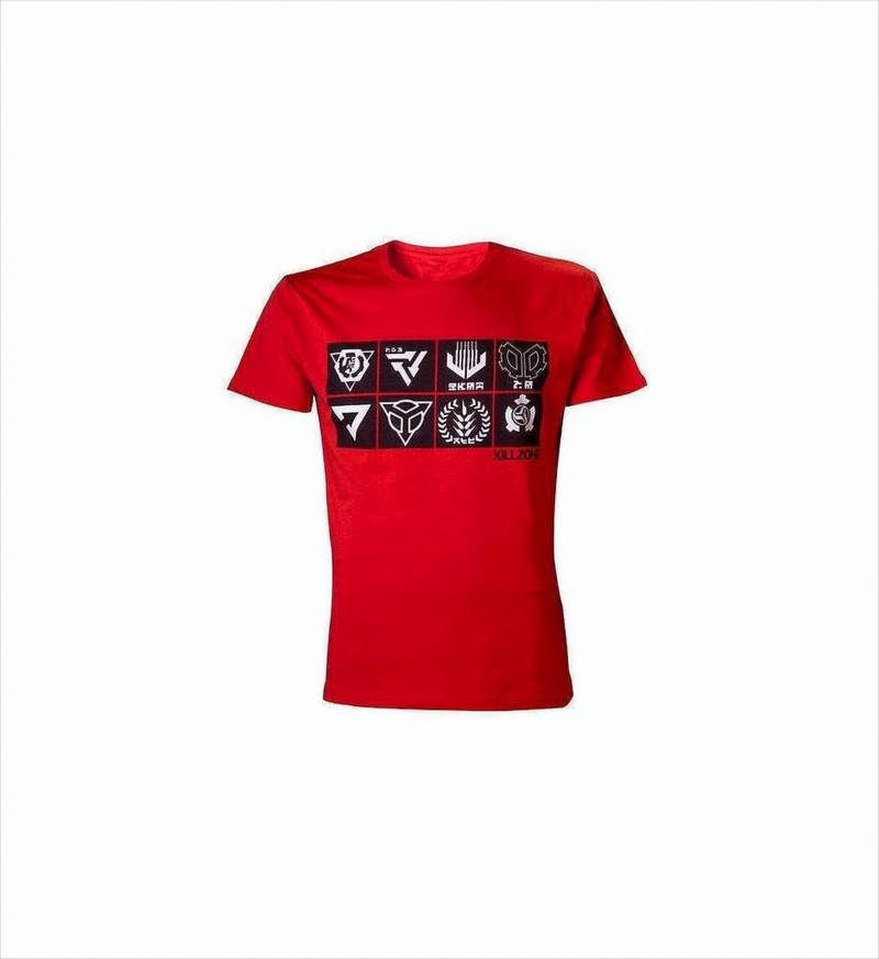Killzone T-Shirt -M- Red Mens Tee Icons von Bioworld
