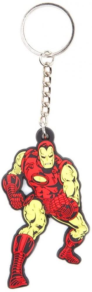 Marvel Comics Gummi Schlüsselanhänger Iron Man von Bioworld