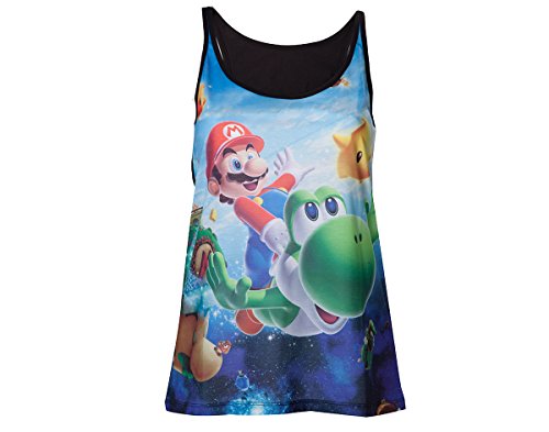 Nintendo Top (Damen) -S- Super Mario Galaxy 2 von Bioworld