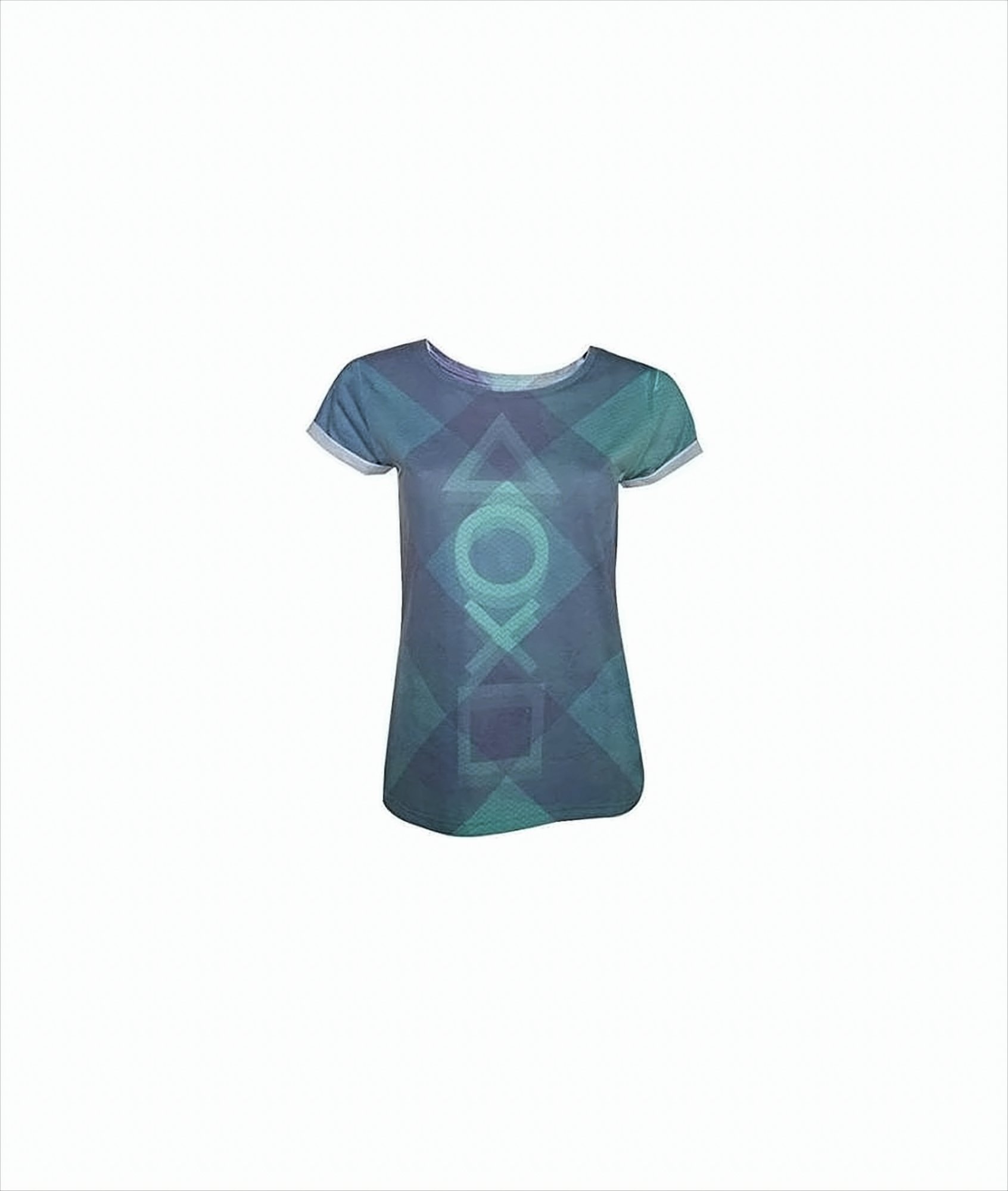 Playstation Damen T-Shirt -L- Sublimation von Bioworld