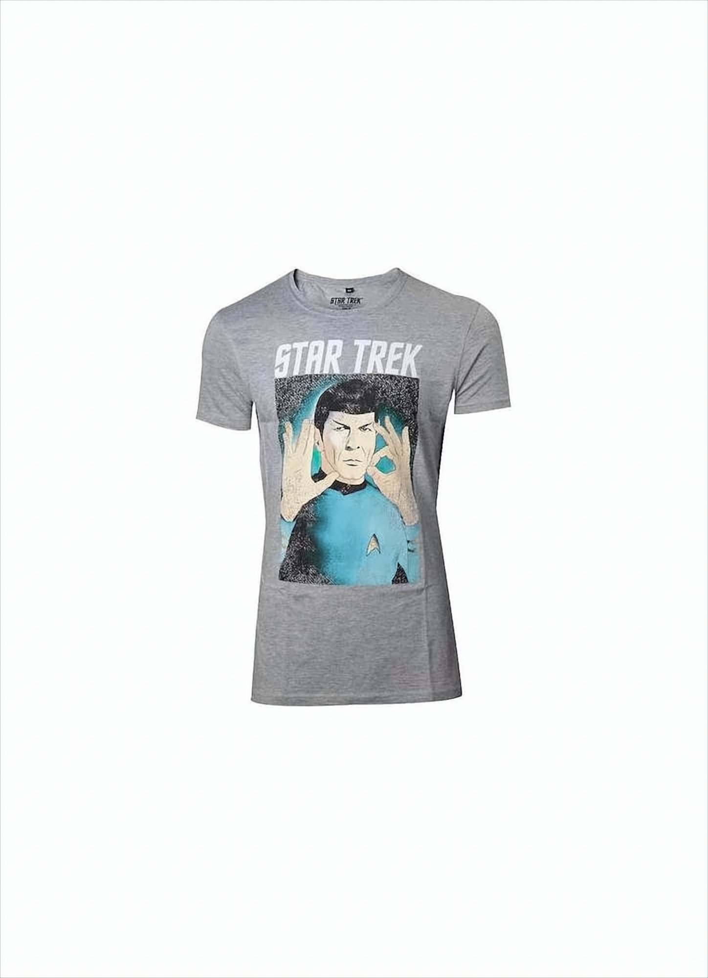 Star Trek T-Shirt -S- Spock, grau von Bioworld