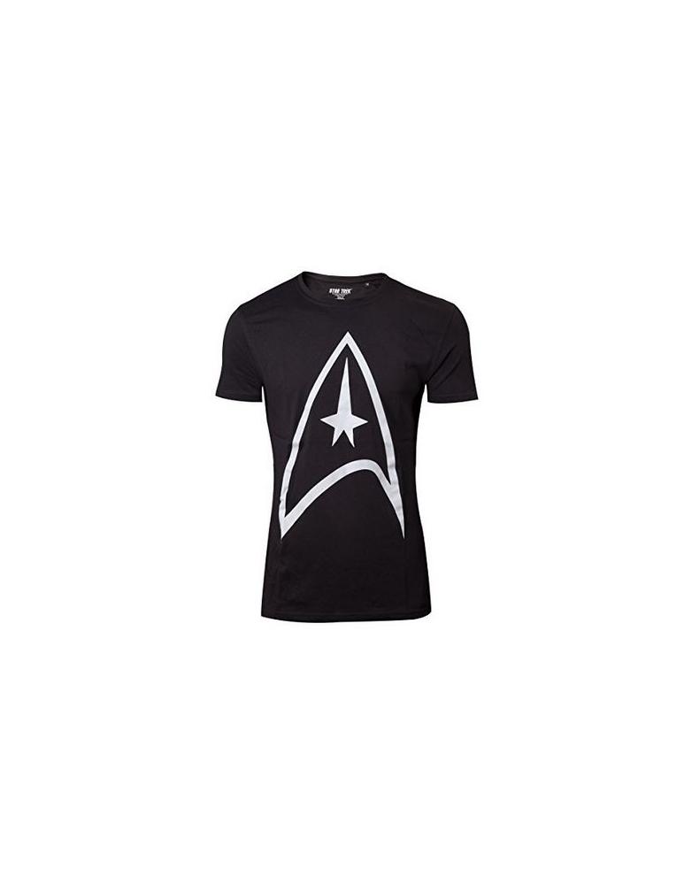 Star Trek T-Shirt -XL- Logo, schwarz von Bioworld