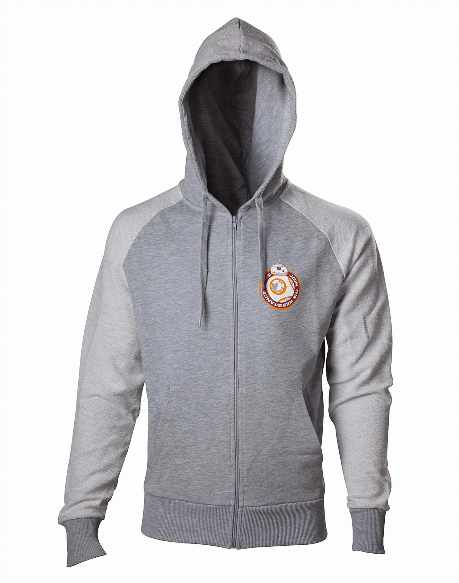 Star Wars Hoodie BB-8 Droide L Grau von Bioworld