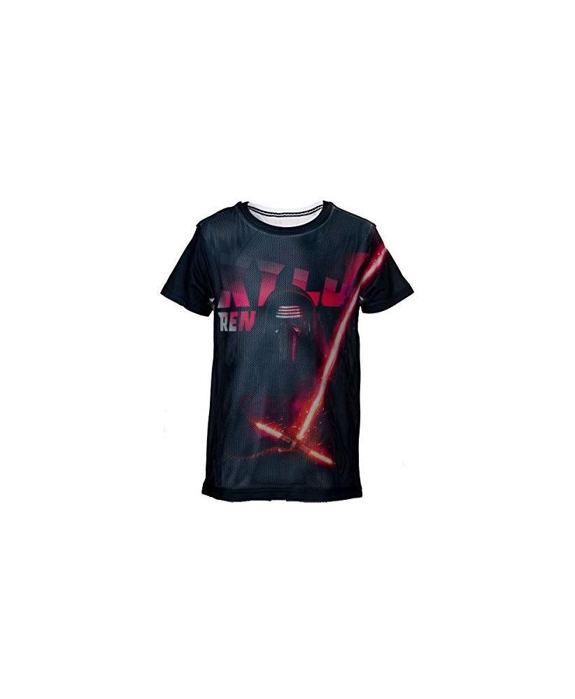 Star Wars - Kylo Ren Kinder T-Shirt, schwarz, 98/104 von Bioworld