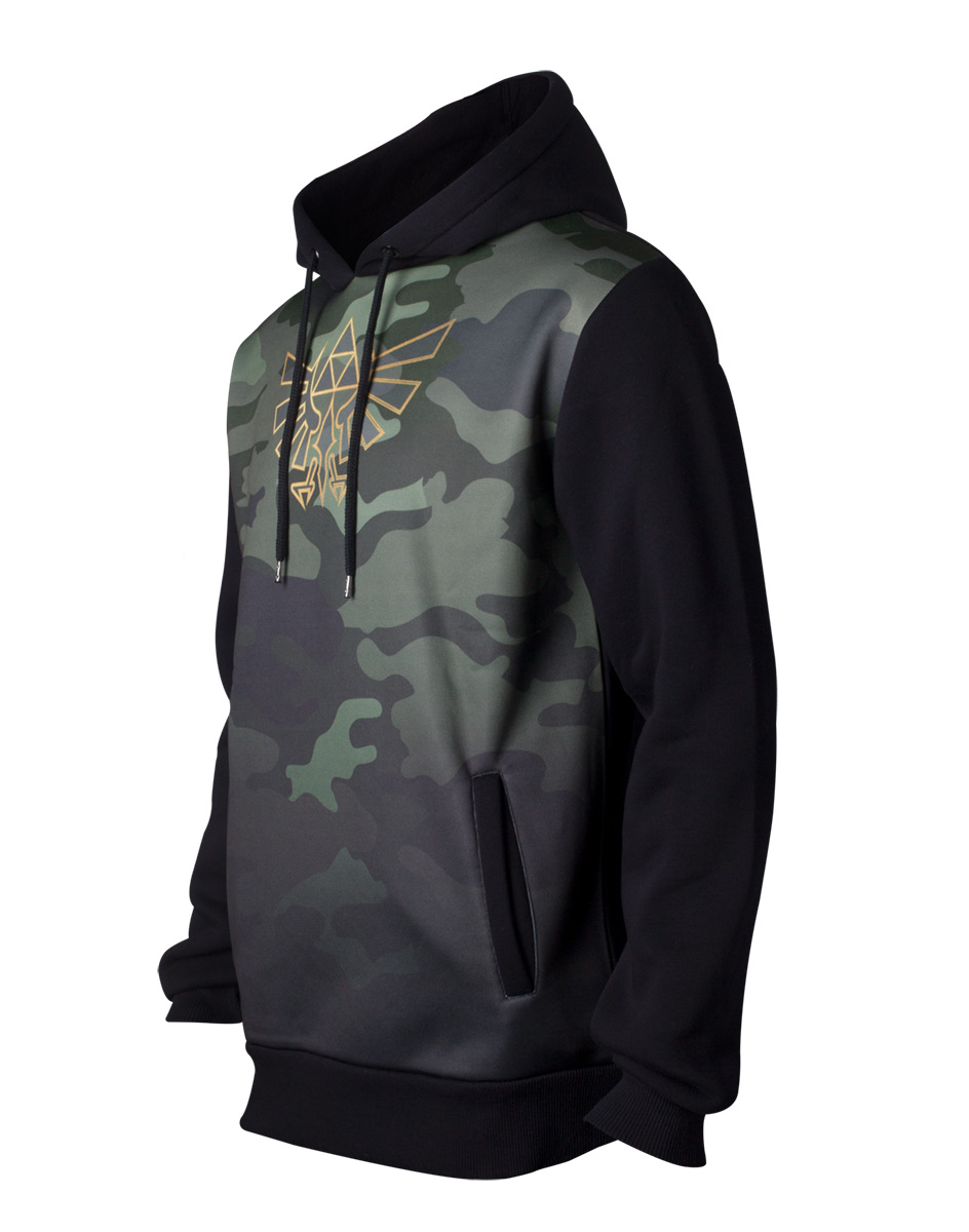 Zelda - Blackwoods Camo Herren Hoodie L von Bioworld