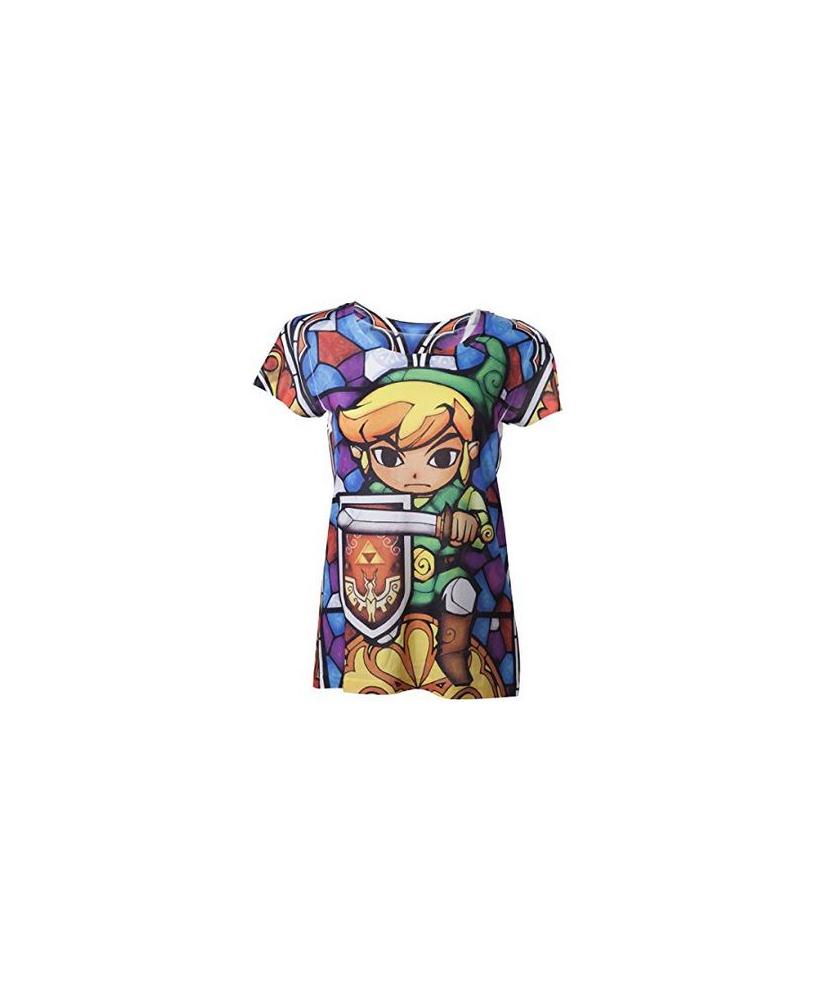 Zelda T-Shirt Damen -L- Sublimation von Bioworld