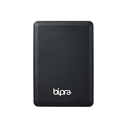 Bipra Externe Festplatte, portabel, U3, USB 3.0, NTFS, 6,4 cm/2,5 Zoll, Schwarz schwarz schwarz 40 GB von Bipra