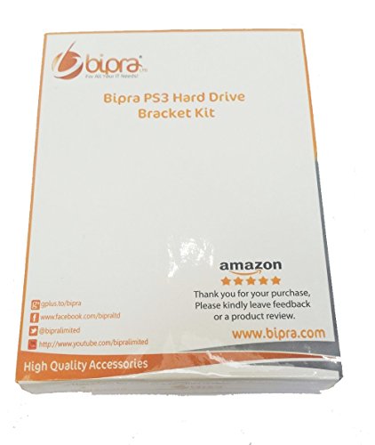 Bipra Kompatibel mit Playstation 3 PS3 160 GB Hard Drive KIT INC Halterung Caddy Wiege Super Slim mit HDD - inklusive Halterung und Festplatte - Exklusiv von Bipra Limited mit 1 Jahr Garantie von Bipra