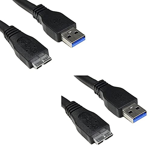 Bipra OEM SuperSpeed USB 3.0 Kabel A auf Micro B für WD/Seagate/Clickfree/Toshiba/Samsung Externe Festplatte, 50 cm, 1,5 Feet - 0,5 m von Bipra