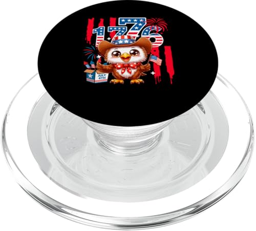 1776 Proud 4th July US Flag Fireworks Eagle Patriotic Team PopSockets PopGrip für MagSafe 1776 Proud 4th July US Flag Fireworks Eagle Patriotic Team PopSockets PopGrip für MagSafe von Bird 4th Of July Costume