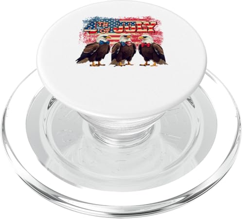 4. Juli US-Flagge Drei süße Adler Sonnenbrille Besitzer PopSockets PopGrip für MagSafe 4. Juli US-Flagge Drei süße Adler Sonnenbrille Besitzer PopSockets PopGrip für MagSafe von Bird 4th Of July Costume