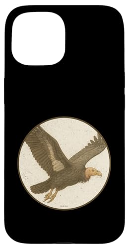 Buntes Retro-Design mit kalifornischem Condor-Vogel-Design Hülle für iPhone 15 Buntes Retro-Design mit kalifornischem Condor-Vogel-Design Hülle für iPhone 15 von Bird Fan