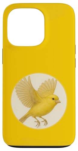 Buntes Retro-Kanarienvogel-Design Hülle für iPhone 13 Pro Buntes Retro-Kanarienvogel-Design Hülle für iPhone 13 Pro von Bird Fan