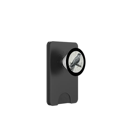 Buntes Retro-Kuckucksvogel-Design PopSockets PopWallet für MagSafe Buntes Retro-Kuckucksvogel-Design PopSockets PopWallet für MagSafe von Bird Fan