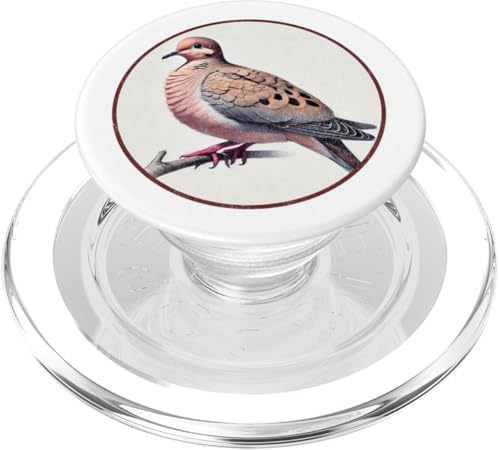 Buntes Retro-Taube-Vogel-Design PopSockets PopGrip für MagSafe Buntes Retro-Taube-Vogel-Design PopSockets PopGrip für MagSafe von Bird Fan