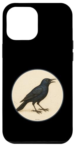Buntes Retro-Vogel-Design Hülle für iPhone 12 Pro Max Buntes Retro-Vogel-Design Hülle für iPhone 12 Pro Max von Bird Fan