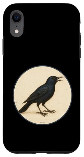 Buntes Retro-Vogel-Design Hülle für iPhone XR Buntes Retro-Vogel-Design Hülle für iPhone XR von Bird Fan