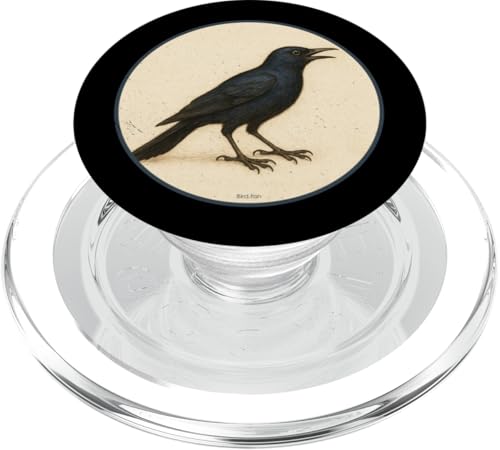 Buntes Retro-Vogel-Design PopSockets PopGrip für MagSafe Buntes Retro-Vogel-Design PopSockets PopGrip für MagSafe von Bird Fan