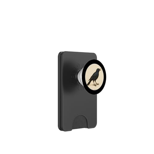 Buntes Retro-Vogel-Design PopSockets PopWallet für MagSafe Buntes Retro-Vogel-Design PopSockets PopWallet für MagSafe von Bird Fan