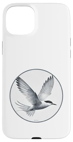 Farbenfrohes Retro-Design Aleutenseeschwalbe Hülle für iPhone 15 Plus von Bird Fan