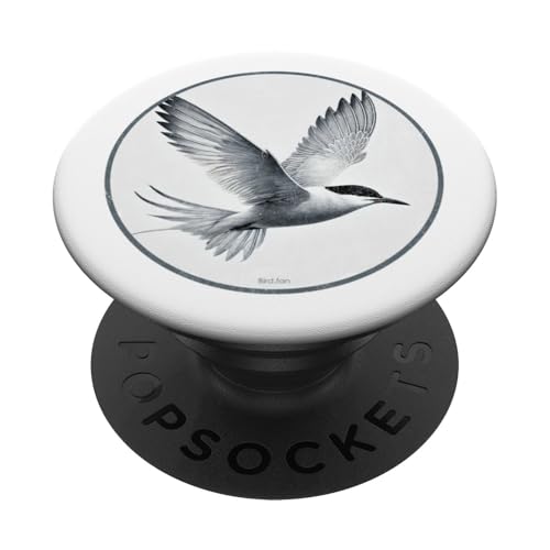 Farbenfrohes Retro-Design Aleutenseeschwalbe PopSockets Klebender PopGrip Farbenfrohes Retro-Design Aleutenseeschwalbe PopSockets Klebender PopGrip von Bird Fan