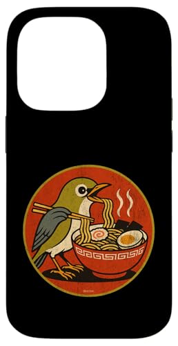 Lustiges Ramen-Vogelmotiv im Retro-Look Hülle für iPhone 14 Pro Lustiges Ramen-Vogelmotiv im Retro-Look Hülle für iPhone 14 Pro von Bird Fan