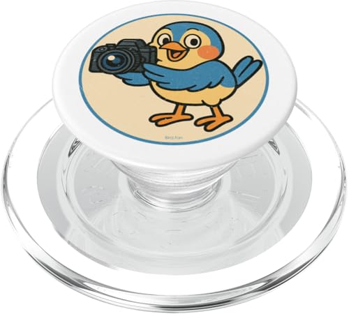 Retro Kamera Vogel Lustiges Design PopSockets PopGrip für MagSafe Retro Kamera Vogel Lustiges Design PopSockets PopGrip für MagSafe von Bird Fan