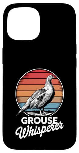 Auerhuhnflüsterer Hülle für iPhone 15 Auerhuhnflüsterer Hülle für iPhone 15 von Bird Grouse Design