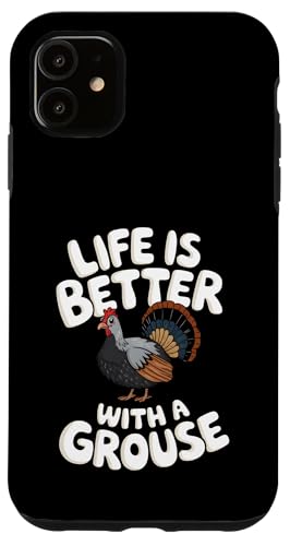 Das Leben ist besser mit einem Moorhuhn Hülle für iPhone 11 Das Leben ist besser mit einem Moorhuhn Hülle für iPhone 11 von Bird Grouse Design
