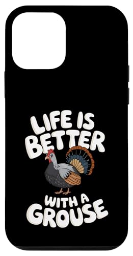 Das Leben ist besser mit einem Moorhuhn Hülle für iPhone 12 mini Das Leben ist besser mit einem Moorhuhn Hülle für iPhone 12 mini von Bird Grouse Design