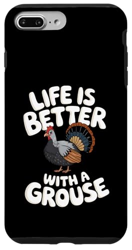 Das Leben ist besser mit einem Moorhuhn Hülle für iPhone 7 Plus/8 Plus Das Leben ist besser mit einem Moorhuhn Hülle für iPhone 7 Plus/8 Plus von Bird Grouse Design