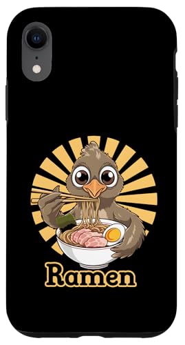 Huhnfressendes Ramen Hülle für iPhone XR Huhnfressendes Ramen Hülle für iPhone XR von Bird Grouse Design