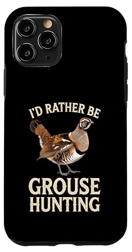 Ich würde lieber auf Moorhuhnjagd gehen Hülle für iPhone 11 Pro Ich würde lieber auf Moorhuhnjagd gehen Hülle für iPhone 11 Pro von Bird Grouse Design