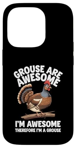 Moorhühner sind fantastisch Hülle für iPhone 14 Pro von Bird Grouse Design