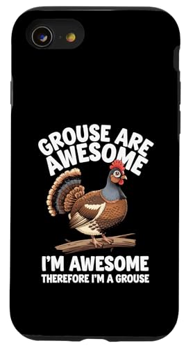 Moorhühner sind fantastisch Hülle für iPhone SE (2020) / 7 / 8 von Bird Grouse Design