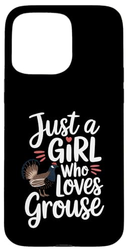 Nur ein Mädchen, das Moorhuhn liebt Hülle für iPhone 15 Pro Max Nur ein Mädchen, das Moorhuhn liebt Hülle für iPhone 15 Pro Max von Bird Grouse Design