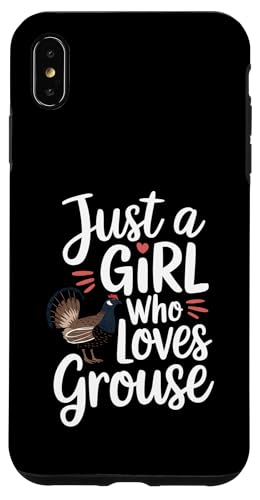 Nur ein Mädchen, das Moorhuhn liebt Hülle für iPhone XS Max Nur ein Mädchen, das Moorhuhn liebt Hülle für iPhone XS Max von Bird Grouse Design