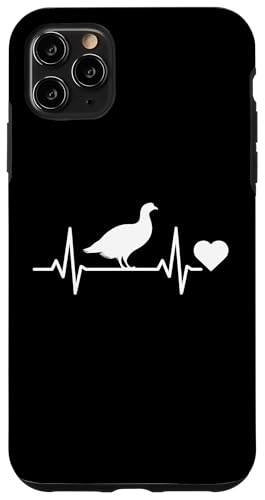 Ruffed Moorhuhn Heartbeat Hülle für iPhone 11 Pro Max Ruffed Moorhuhn Heartbeat Hülle für iPhone 11 Pro Max von Bird Grouse Design