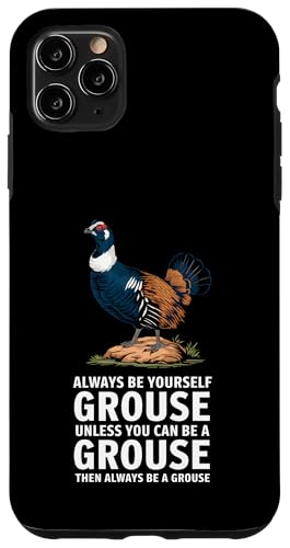 Sei immer du selbst, es sei denn, du kannst ein Moorhuhn sein Hülle für iPhone 11 Pro Max Sei immer du selbst, es sei denn, du kannst ein Moorhuhn sein Hülle für iPhone 11 Pro Max von Bird Grouse Design